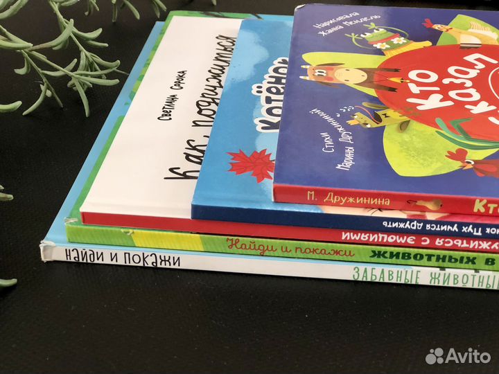 Пакет книг для малыша 2-4 лет