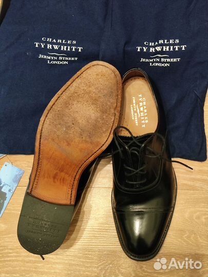 Туфли мужские 42 размер Charles Tyrwhitt