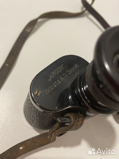 Бинокль старинный Argus Schütz AQ Cassel 6х24