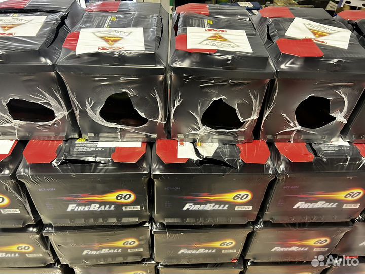 Аккумуляторы Fire Ball 60A Доставка