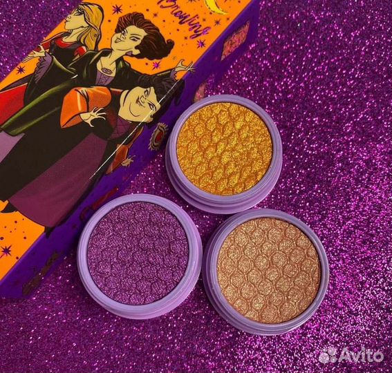 Colourpop набор теней супер шоков Trouble Brewing
