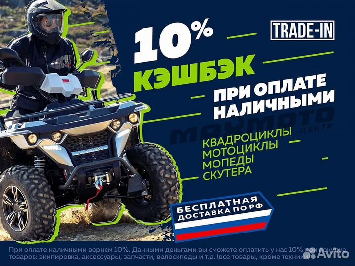 Детский электро квадроцикл motax gekkon 1300W