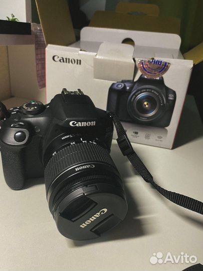 Зеркальный фотоаппарат canon eos 2000d