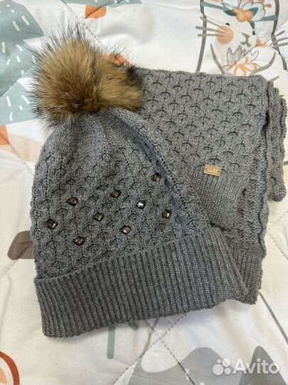 Шапка и шарф Lime