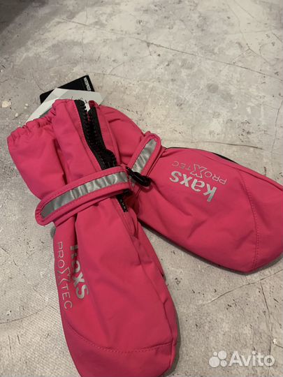 Варежки Kaxs,новые и кожаные с подарок