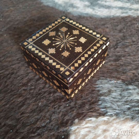 Деревянная шкатулка. СССР