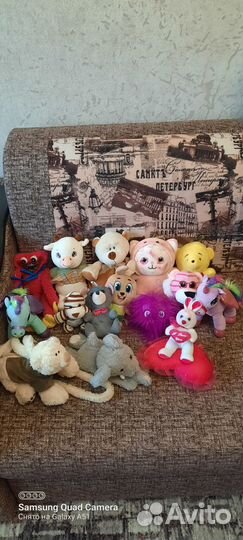Мягкие плюшевые игрушки