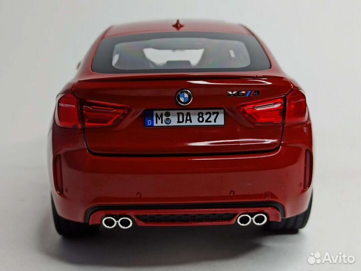 Bmw X6M (F86) 2015 Red 1:18 Norev