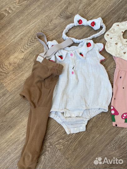 Вещи на девочку от 6 до 12 месяцев