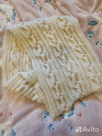 Снуд вязаный