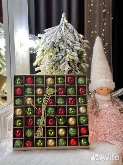 Новогодние шарики на елку