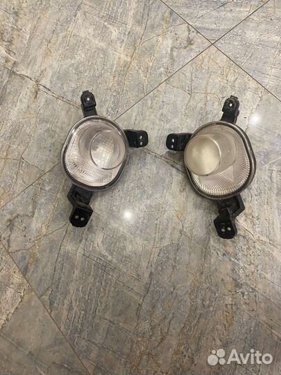 Против туманые фары на kia рио