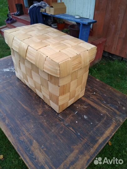 Берестяной короб,Лыковый короб