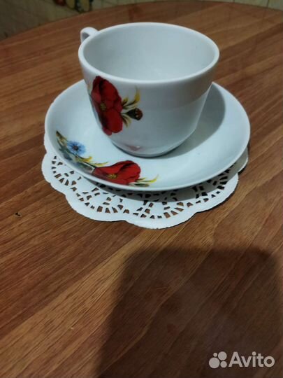 Чашка с блюдцем