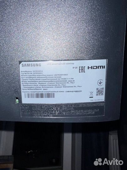 Монитор samsung 27