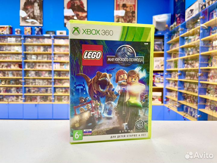 Lego Jurassic World xbox 360 Диск