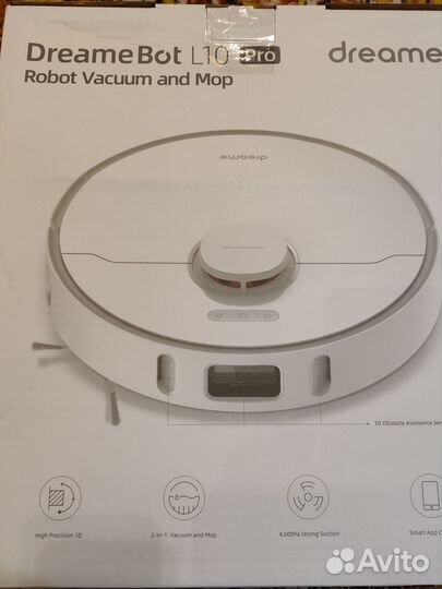 Новый робот пылесос Xiaomi Dreame Bot L10 Pro