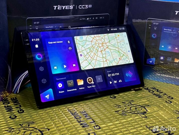 Магнитола на андройде Teyes CC3 2K 3/32
