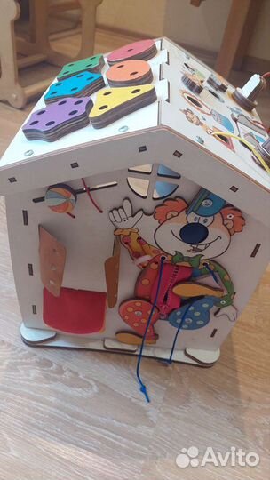 Бизиборд домик большой