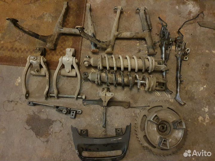 ZZR 400 1 и 2 в разбор запчасти