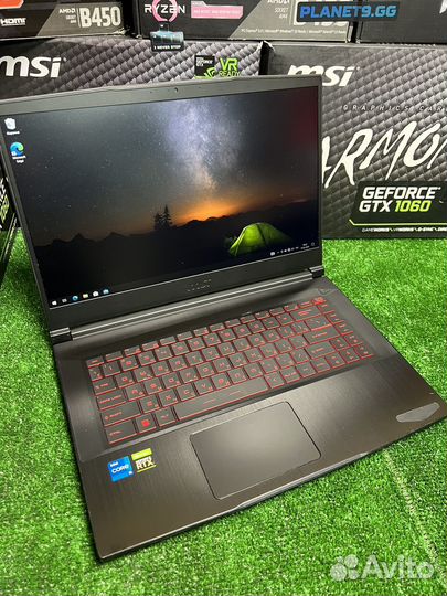 Игровой ноутбук i5-11400/rtx3050ti