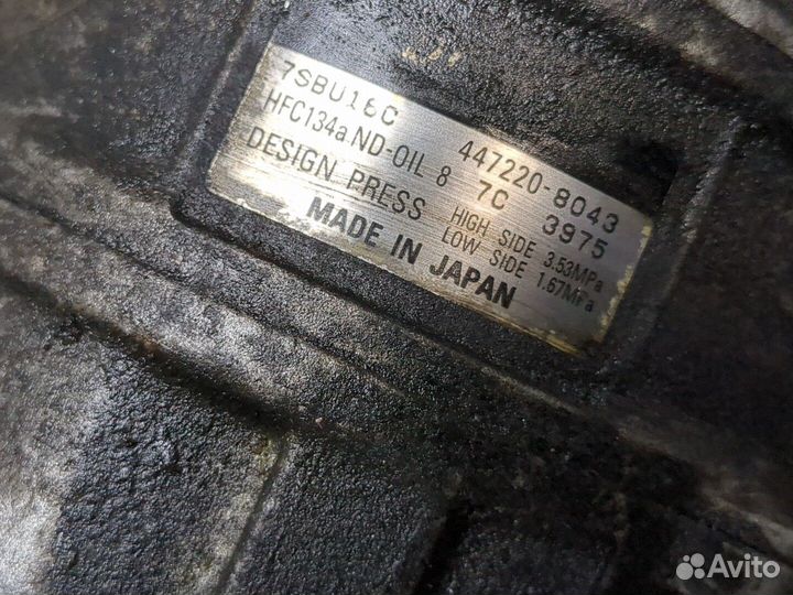 Компрессор кондиционера Saab 9-5, 2001