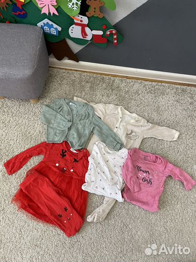 Огромный гардероб на девочку 62-74