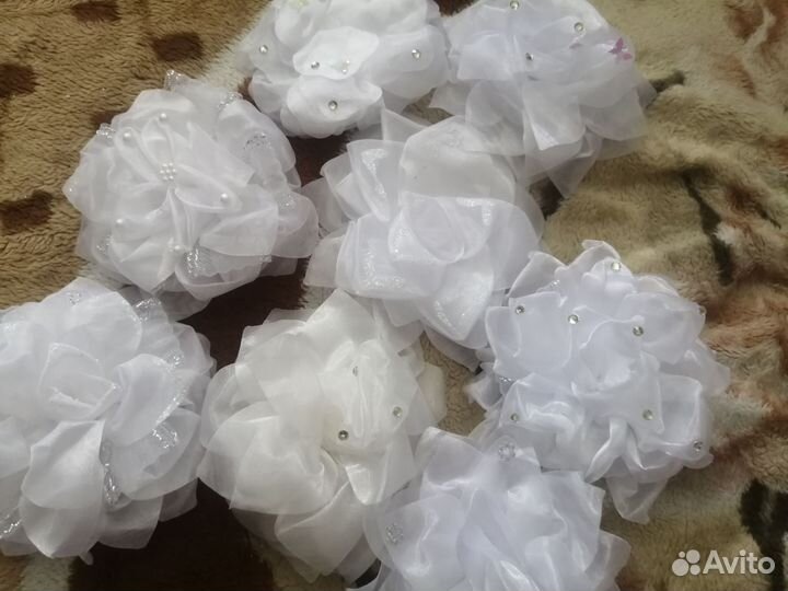 Новые банты белые