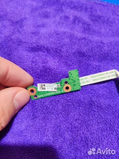 Кнопка включения + шлейф