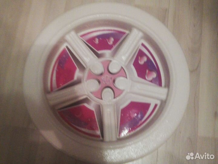 Кровать машинка для девочки 160х90