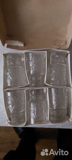 Стопки хрустальные СССР