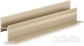 Теневой плинтус напольн. анодиров 3000 мм