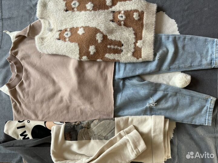 Пакет брендовых вещей 98 104 Zara, H&M, Sela