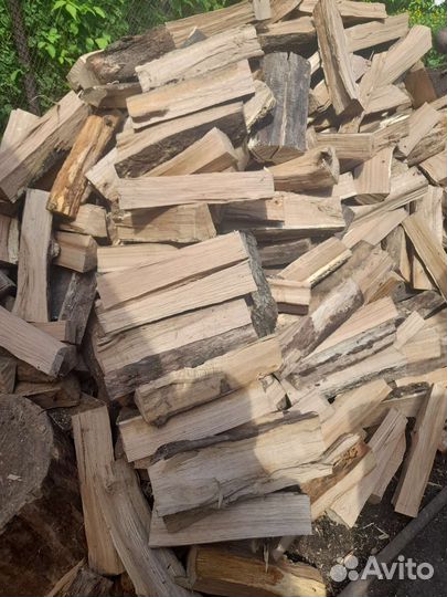Дрова дубовые колотые