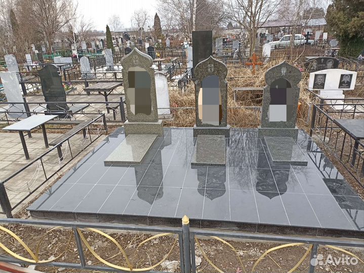 Благоустройство могил