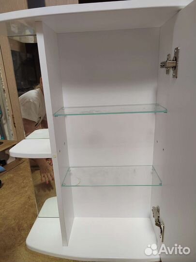 Зеркало шкаф в ванную бу