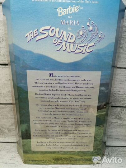 Barbie as Maria the sound of music