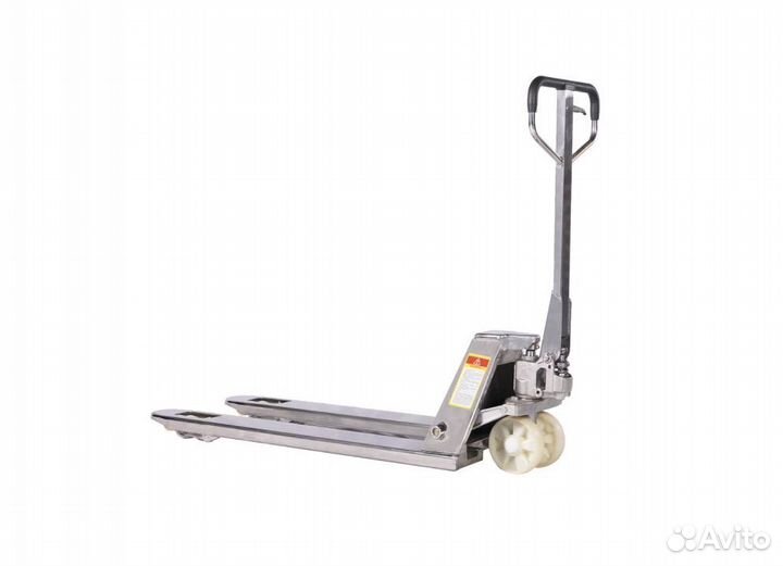Тележка гидравлическая 3000 кг 800 мм TOR WH-30S нержавеющая сталь (нейлоновые колеса)