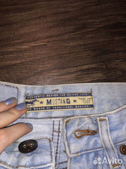 Винтажные джинсы женские с рисунком ручной работы