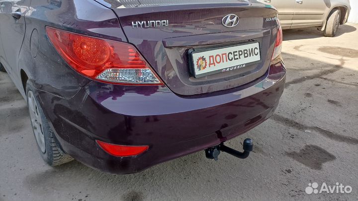 Фаркоп на Hyundai Solaris 2011-2017 г.в / Kia Rio