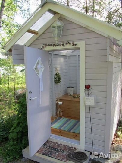 Хозблок, веранда, туалет, душ под ключ