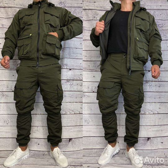 Демисезонный боевой костюм олива костюм горка 6