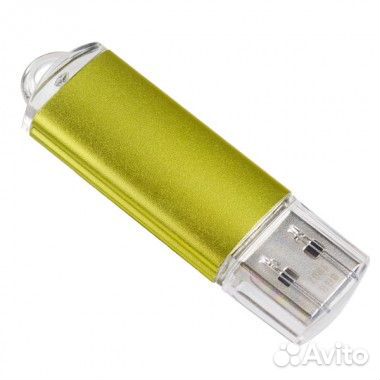 Накопитель USB Perfeo E01 USB Flash 64 Gb Gold
