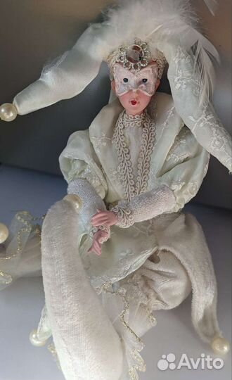 Интерьерная кукла Арлекин