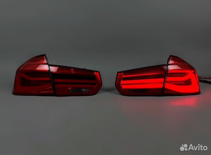 Стопы BMW 3-Series (F30) 11-19г Красные D2289