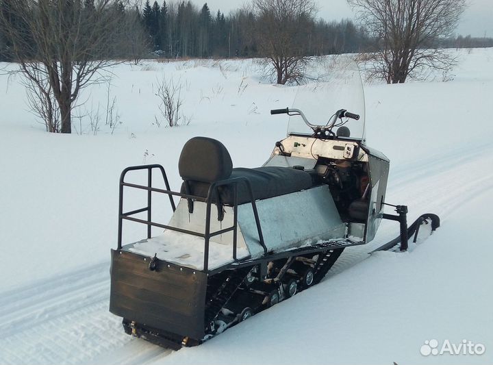 Самодельный снегоход