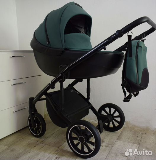 Коляска 3в1 Anex M-type (гелевые колеса)