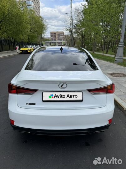 Lexus IS 2.0 AT, 2017, 140 000 км