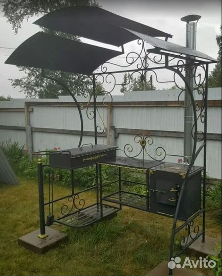 Кованый мангал
