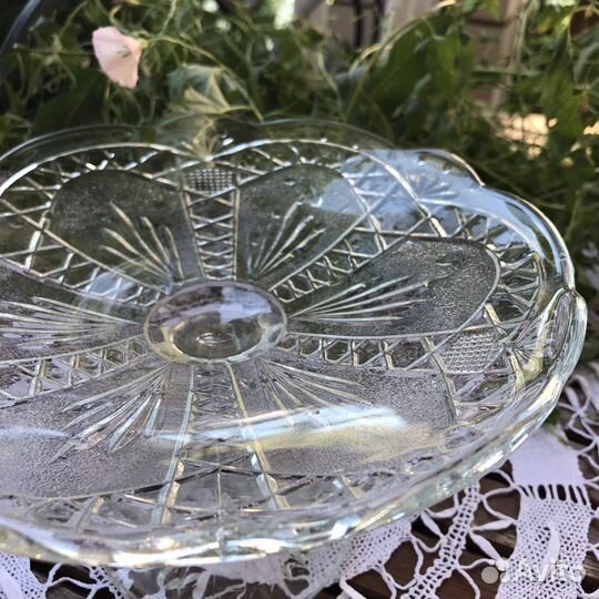 Конфетница Ваза на ножке Фруктовница